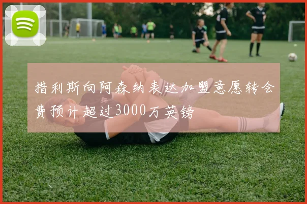 措利斯向阿森纳表达加盟意愿转会费预计超过3000万英镑
